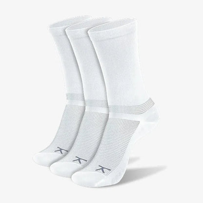 AdaptSoc Pro Crew 3-Pack - White