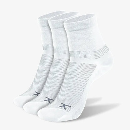 AdaptSoc Pro Quarter 3-Pack - White