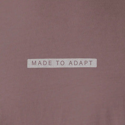 Short Sleeve Graphic Crew Neck - Dusty Mauve