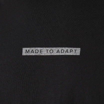 Short Sleeve Graphic Crew Neck - Midnight Black