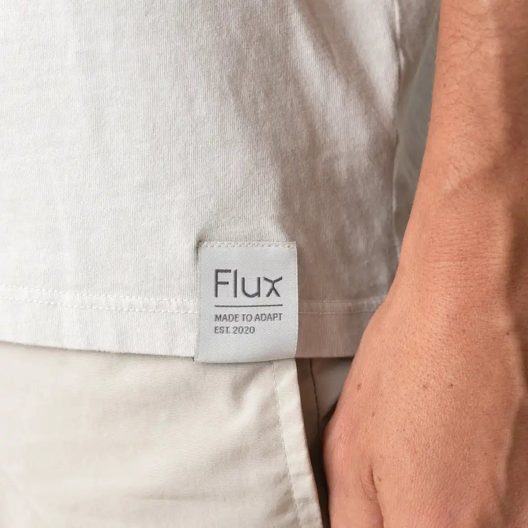 Short Sleeve Graphic Crew Neck - Vintage White