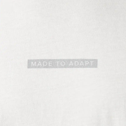 Short Sleeve Graphic Crew Neck - Vintage White