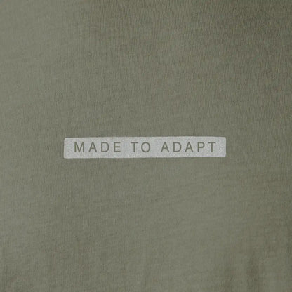 Short Sleeve Graphic Crew Neck - Washed Olive